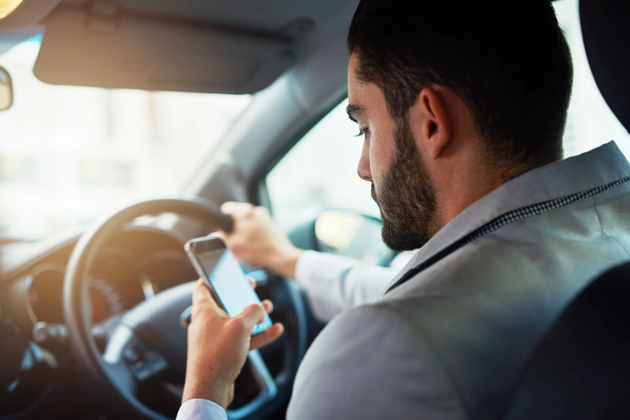 Almost half of drivers text and drive – despite 70% of them thinking it’s as dangerous as driving drunk